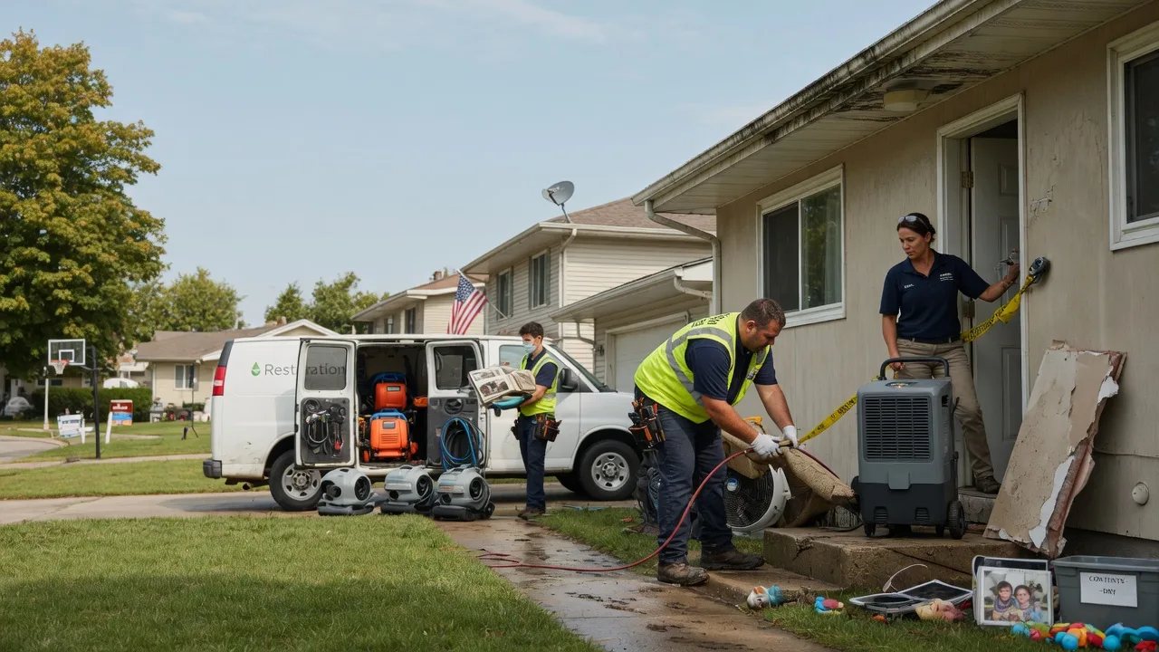 Water Damage Restoration in Forestville, MI near me